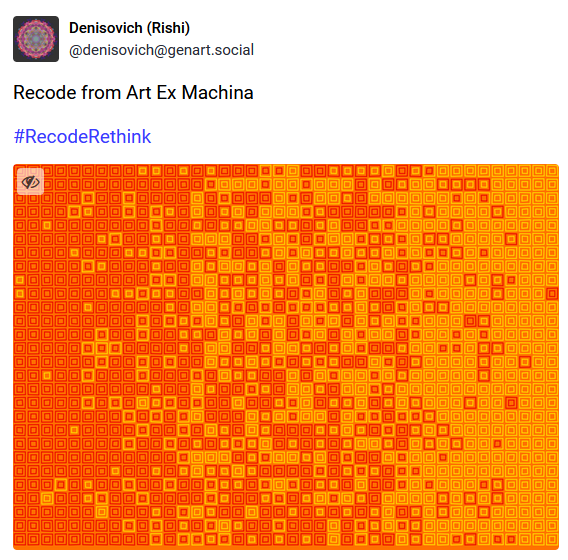 Generative Kunst von Denisovich (Rishi)