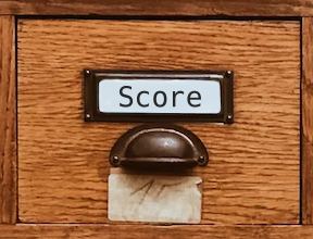 A drawer labeled "Score"